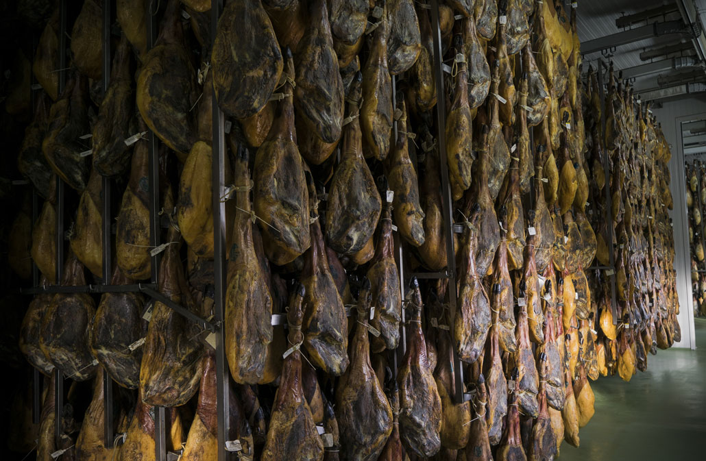 Jamón ibérico en Rivas Futura